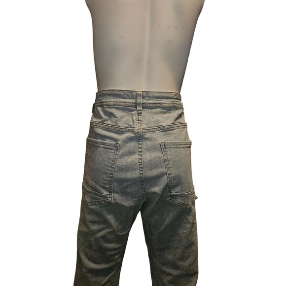 Cotton On Slim Denim Jogger Jeans Light Wash Men 34 - Picture 6 of 10